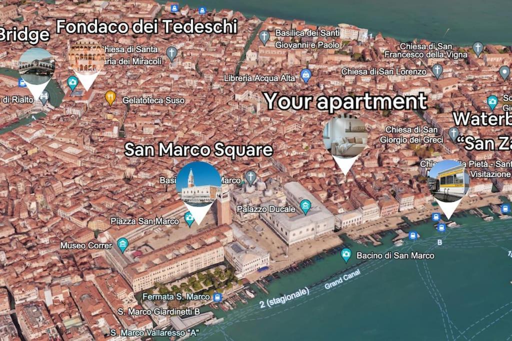 2 Min Da Piazza San Marco L-Home البندقية المظهر الخارجي الصورة